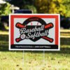 SoftBall Yard Sign