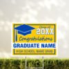 Graduate Yard Sign