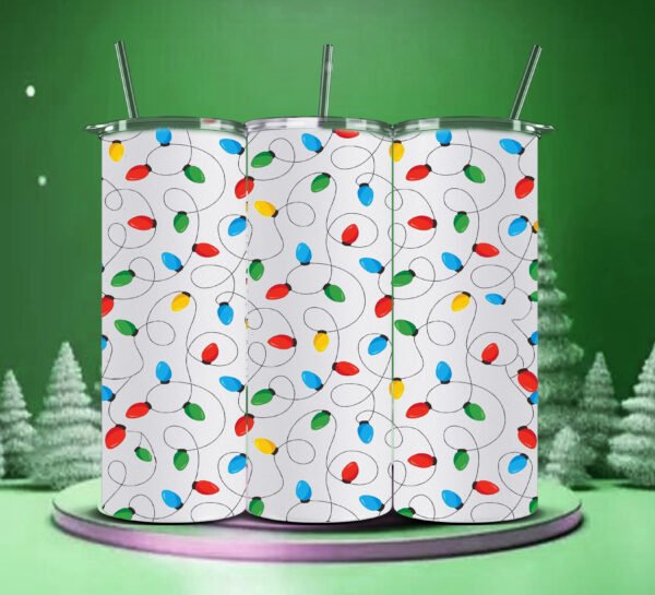 Christmas Lights Tumbler