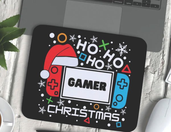 Christmas Gamer Mouse Pad