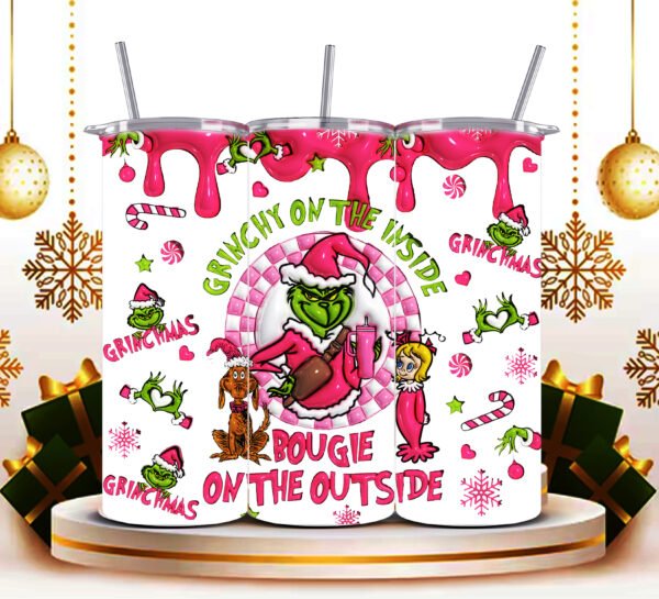 Grinch Bougie Tumbler