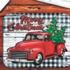 Christmas Truck Mouse Pad
