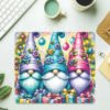Christmas Gnomes Mouse Pad
