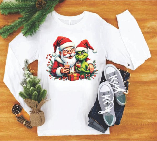 Santa & Grinch Party Shirt