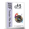 DTF sheets A3