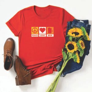 Peace Love Beer Shirt