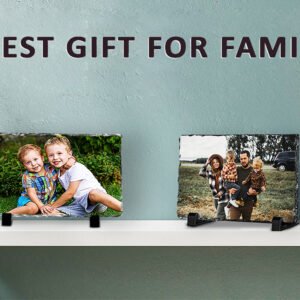 Stone photo frame