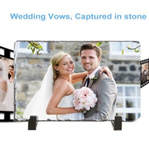 Stone photo frame