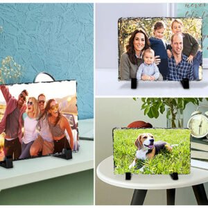 Stone photo frame