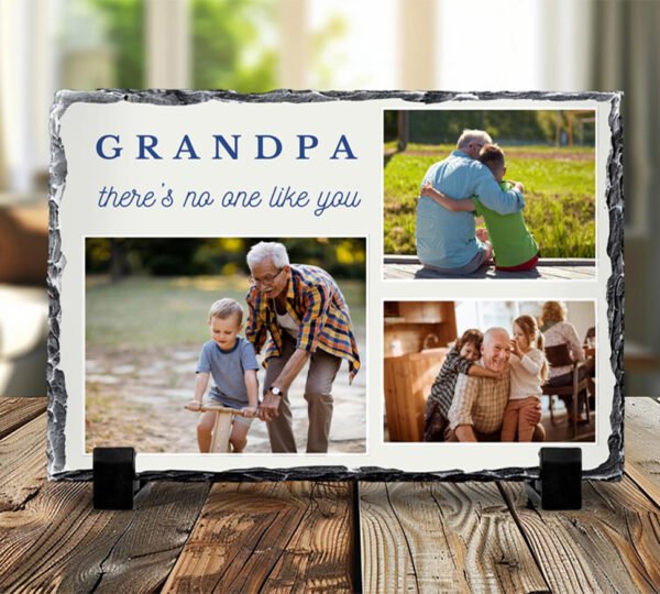 Stone photo frame