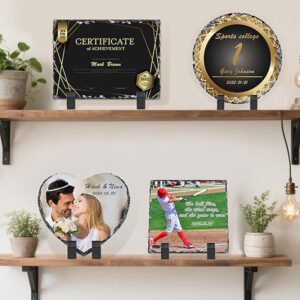 Stone photo frame