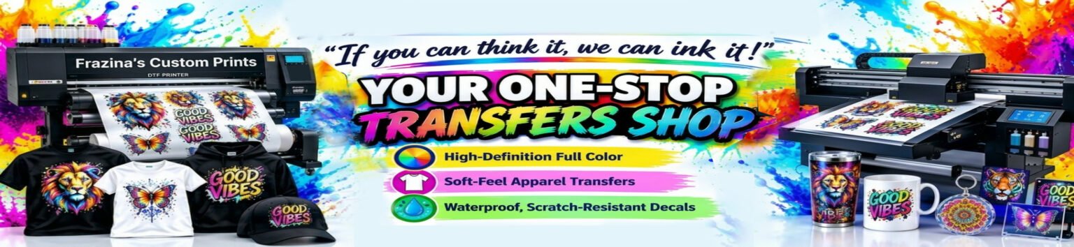 Decals, window perfs, Vinyl banners, posters, metal signs