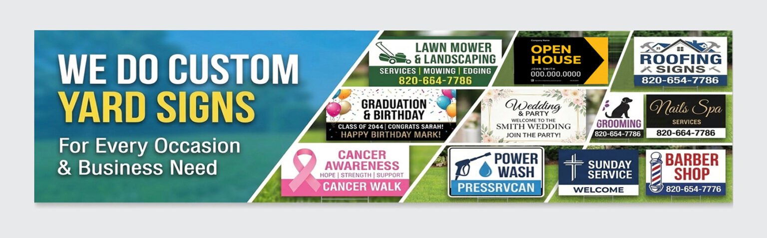 Custom Yard Signs